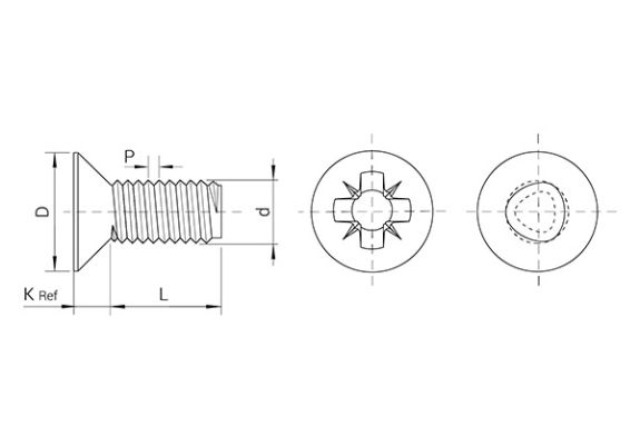 taptite-ii-tt65z-screw-drawing