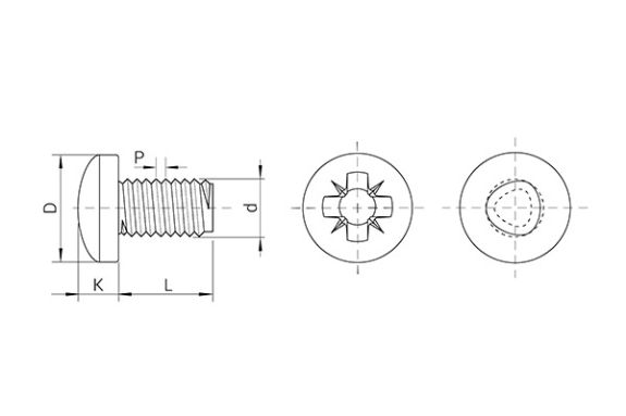 taptite-ii-tt85z-screw-drawing