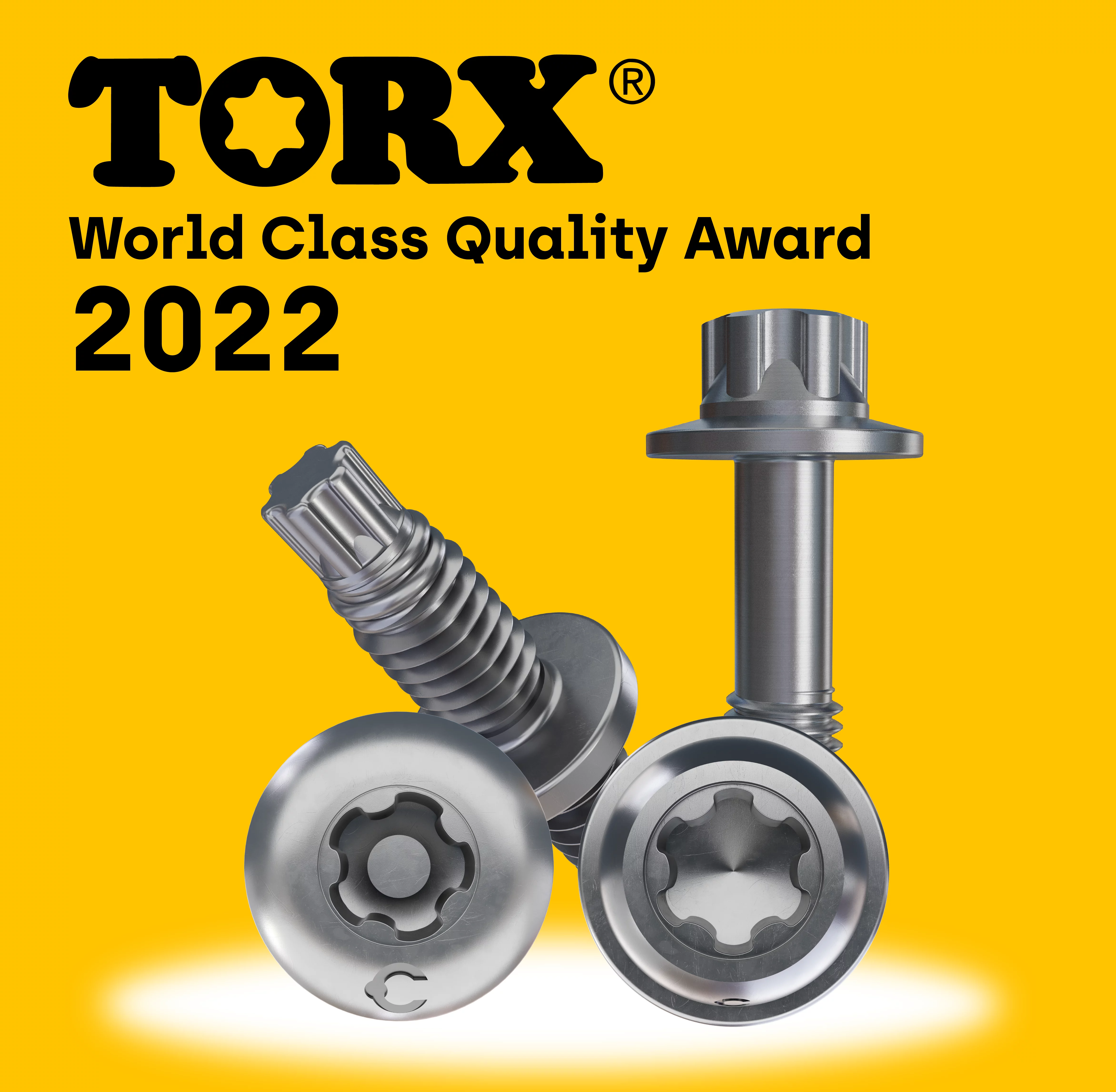 TORX Drive System World Class Quality Award