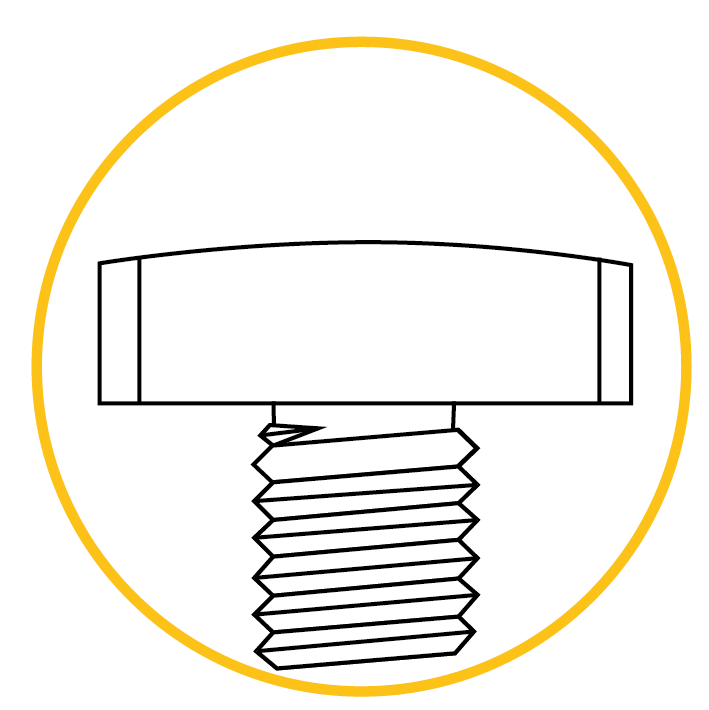 Square head