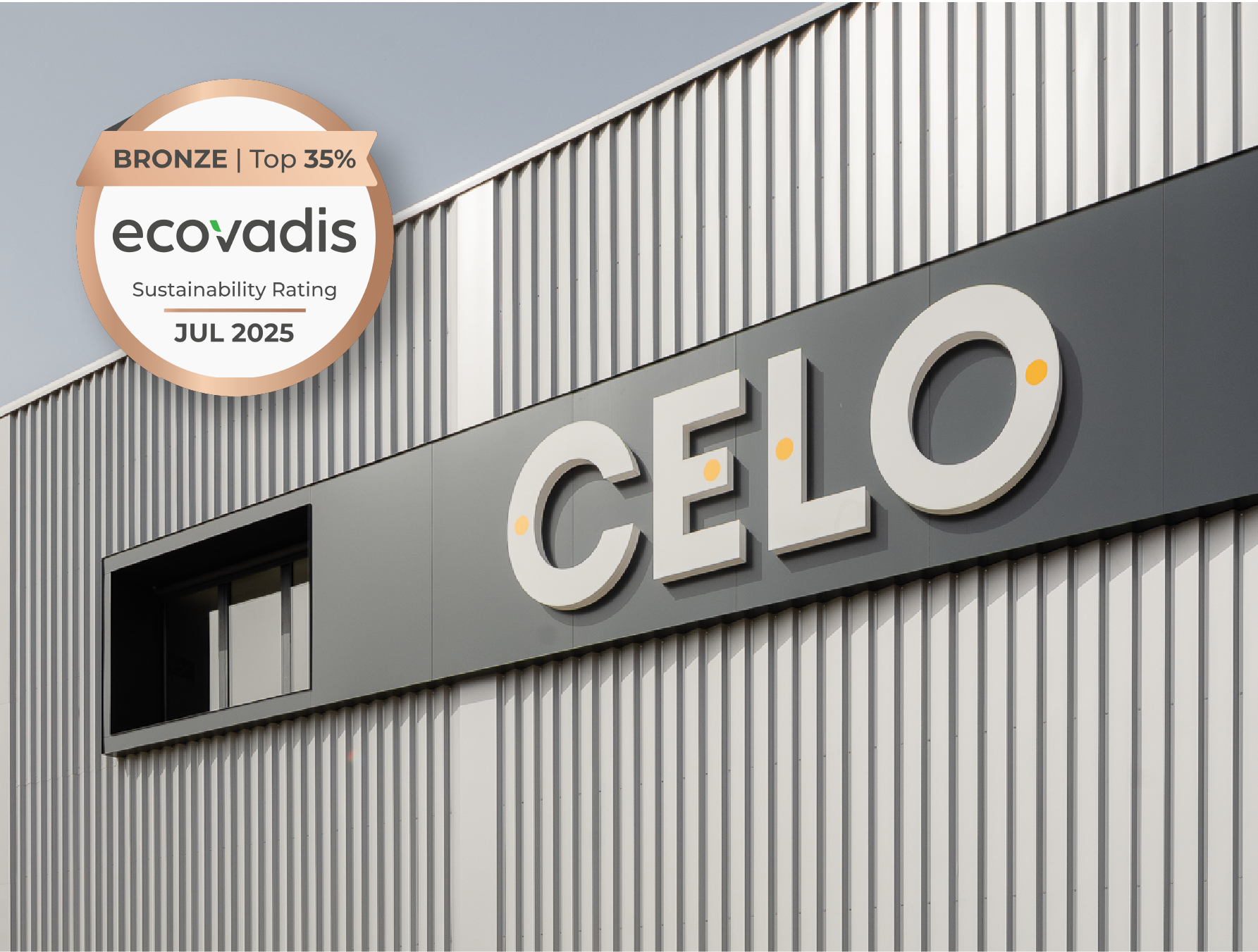 CELO awarded EcoVadis bronze medal